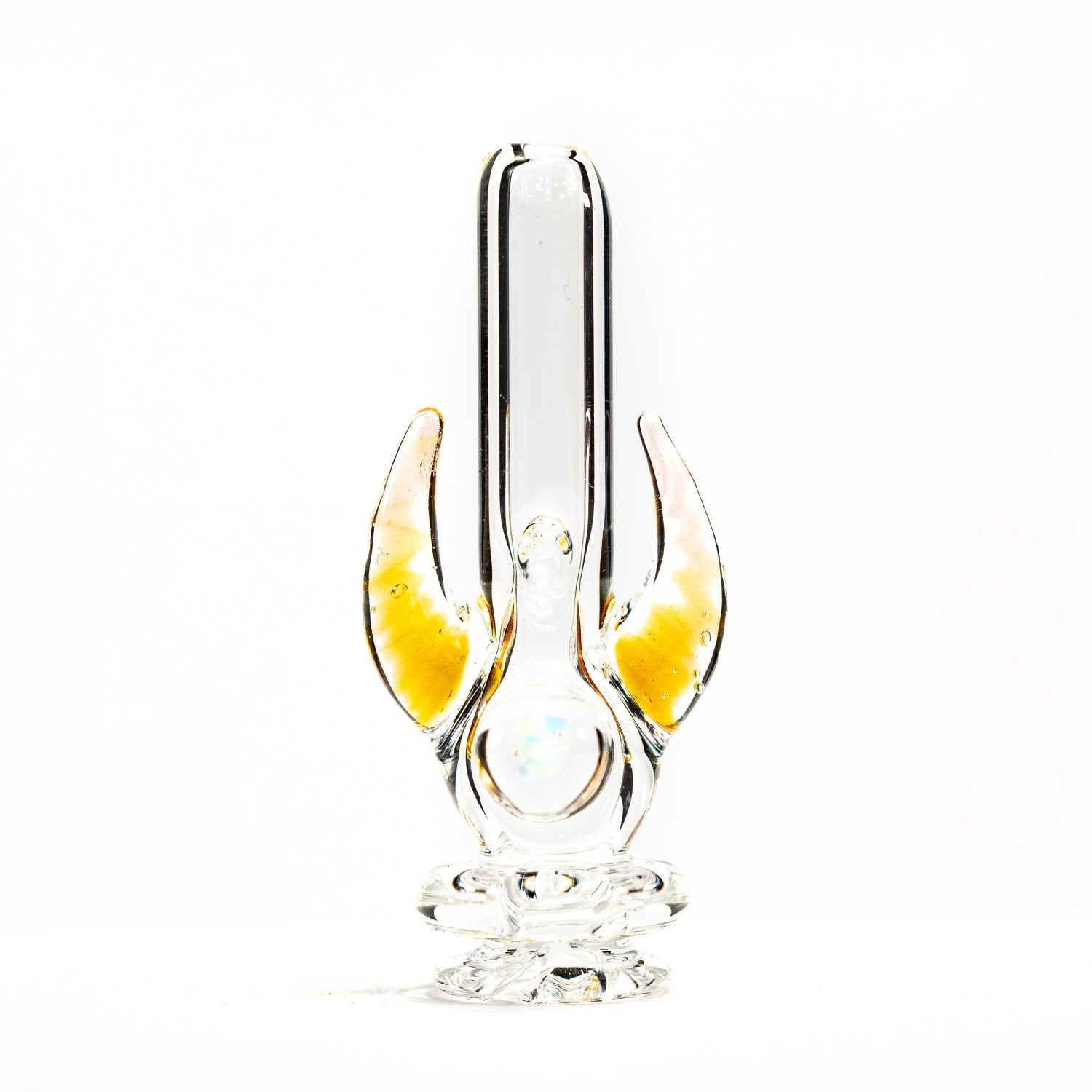 Magizle Magizle - Clear with Color Horns Opal Pivot Tip Heady Pivot Accessories | Planet Caravan